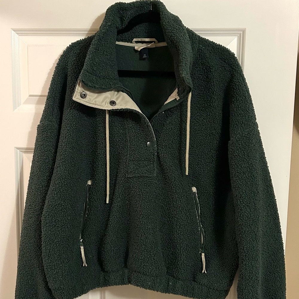 Universal Thread Forest Green Sherpa Jacket